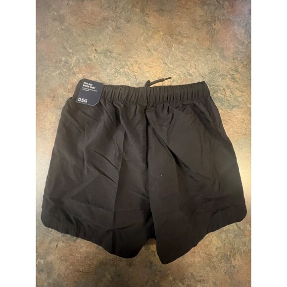 DSG Womens High-Rise Notched Woven Shorts Pure Black Size XS - Picture 2 of 7